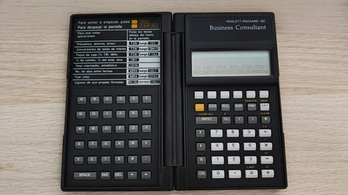 HP 18C Business Consultant - Made in USA - Vintage calculatrice