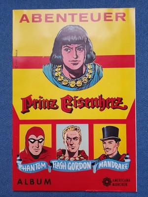 Americana : Adventure Prince Valiant Phantom Flash Gordon Mandrake : Blank Album