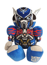 Build A Bear Transformers Optimus Prime Transforms to Autobot Jointed BABW 18"