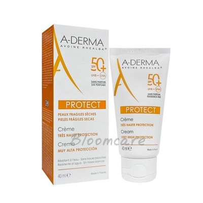 A-Derma ADerma Protect Very High Protection Cream SPF50+ 40ml Exp.01/2026
