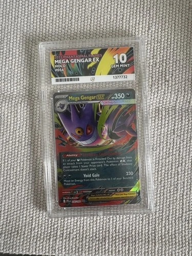 The Pokémon Company Mega Gengar EX 056/094 ME02 Holo Double Rare EN ACE 10