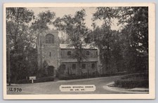 Emanuel Episcopal Church Bel Air MD Vintage Postcard Dexter Press