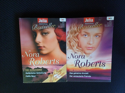 Julia Festival 4/10+5/10 : Nora Roberts - Die Donovans Familiensage - Bände 1-4