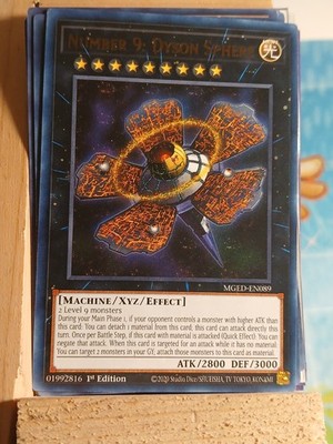 Number 9: Dyson Sphere MGED-EN089 Maximum Gold: El Dorado 1st Edition