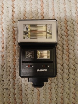BAUER. D 536 SCA. Blitz. Photokamera. Vintage.