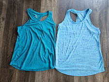 Tek Gear DryTek Women Small 2 Pack Athletic Tank Tops Workout Running Activewear