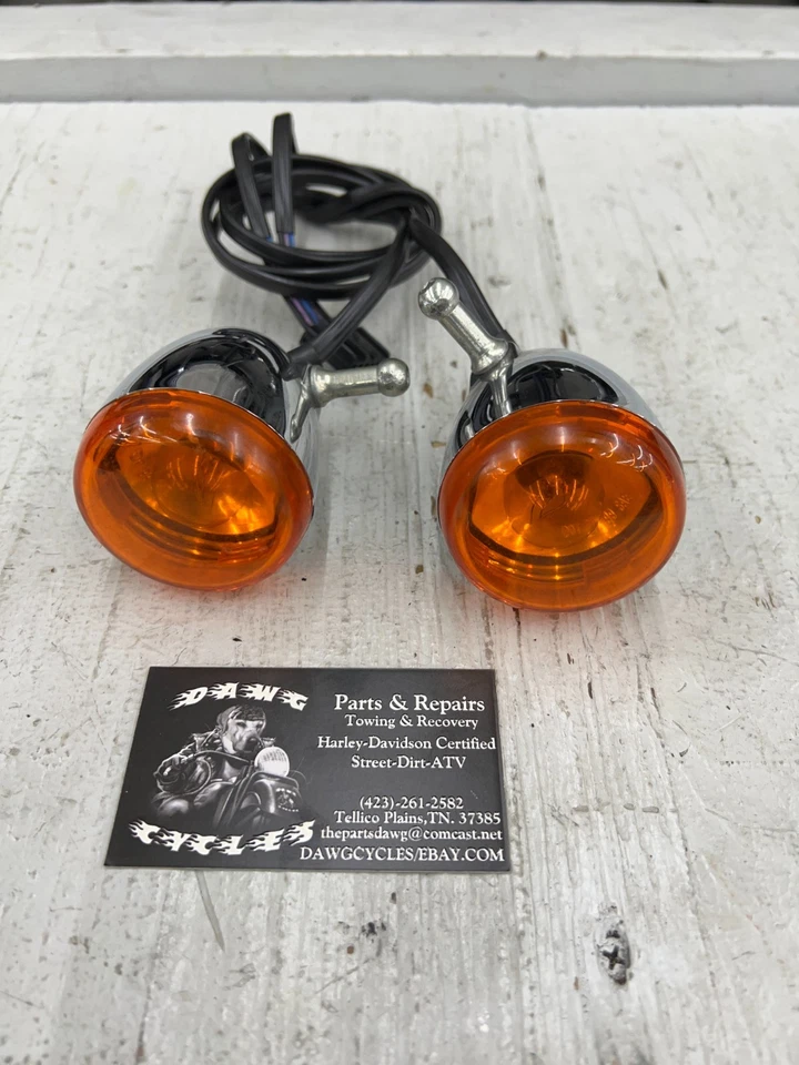 Harley-Davidson Sportster XL 883 1200 2005 señales de giro delanteras 04-09 Foto 2 de 4