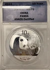 2011 Chinese Silver Panda 1 oz — photo from another recent sale
