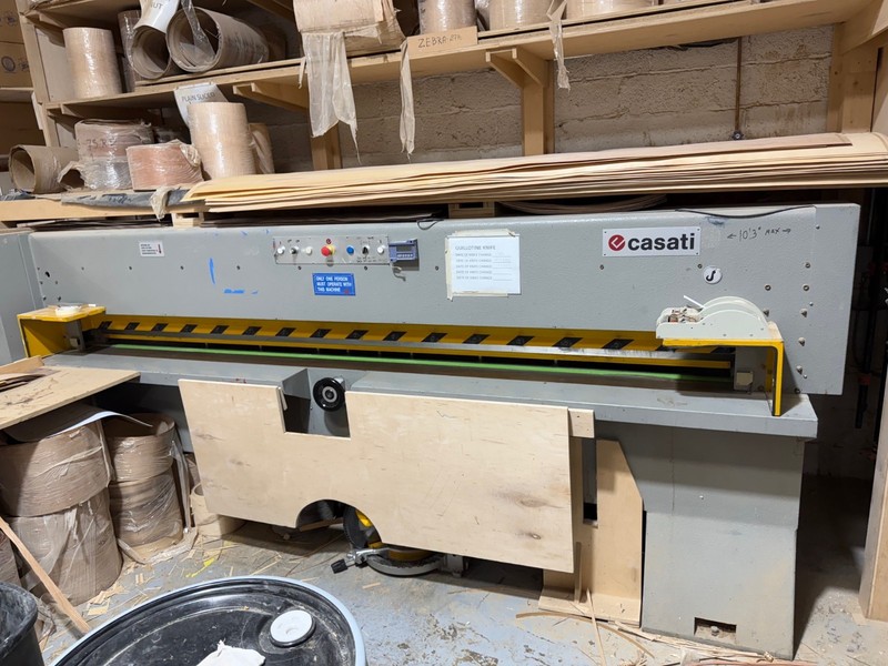 Wood Veneer guillotine Casati  2001