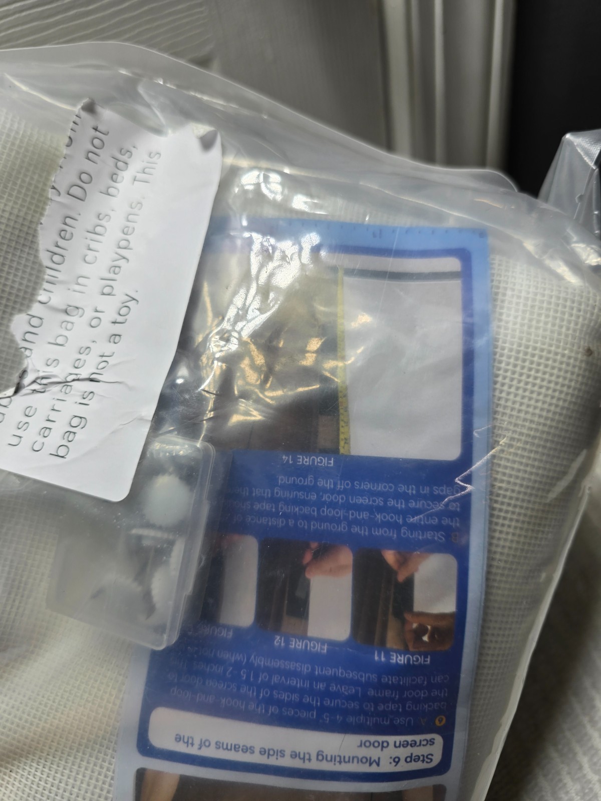 Cat Screen Door Extra Tall Mesh Gate Fit Door Size 32"x80" Catproof Anti-Scratch