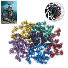 Hardened Stainless Steel Bolts for Bike Brakes 12 Pack M5x9mm Disc Screws