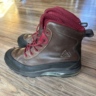 NIKE Air Max Conquer ACG Mens Boots 472493-202 Size 9 No Insoles Brown GORPCORE