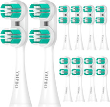 Replacement Heads Compatible with Spinbrush Pro Clean Toothbrush, 10 Pack Brus