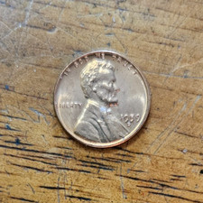 1959 D Lincoln Memorial One Cent 1c Coin Red BU #AA654