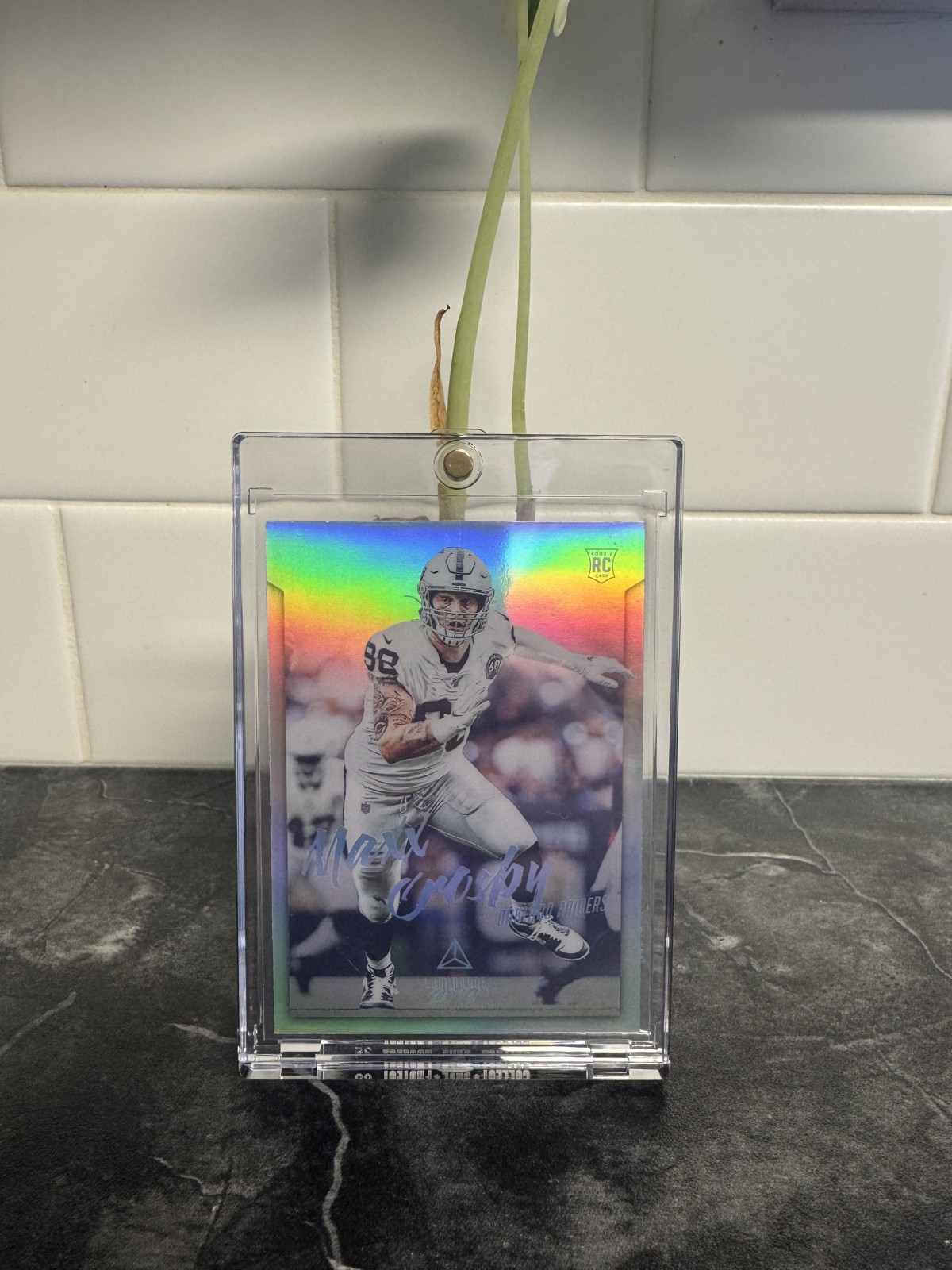 2019 Panini Chronicles - Luminance Update Rookies Maxx Crosby #222 (RC)