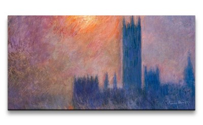 120x60cm Remaster Claude Monet Impressionismus weltberühmtes Wandbild The