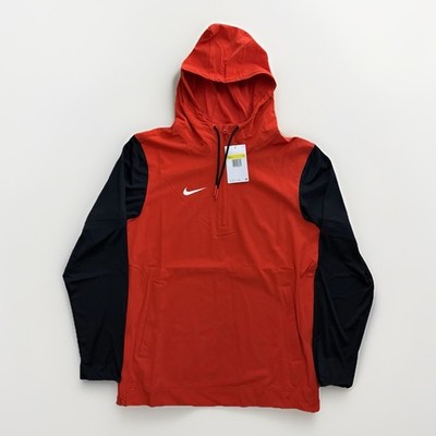 Size S - Nike Pregame 1/4 Zip Player Coaches Jacket Red FJ9536-657 (Brand New)