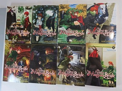The Ancient Magus' Bride Volume 1-8 Set Kore Yamazaki Seven Seas Manga 2015