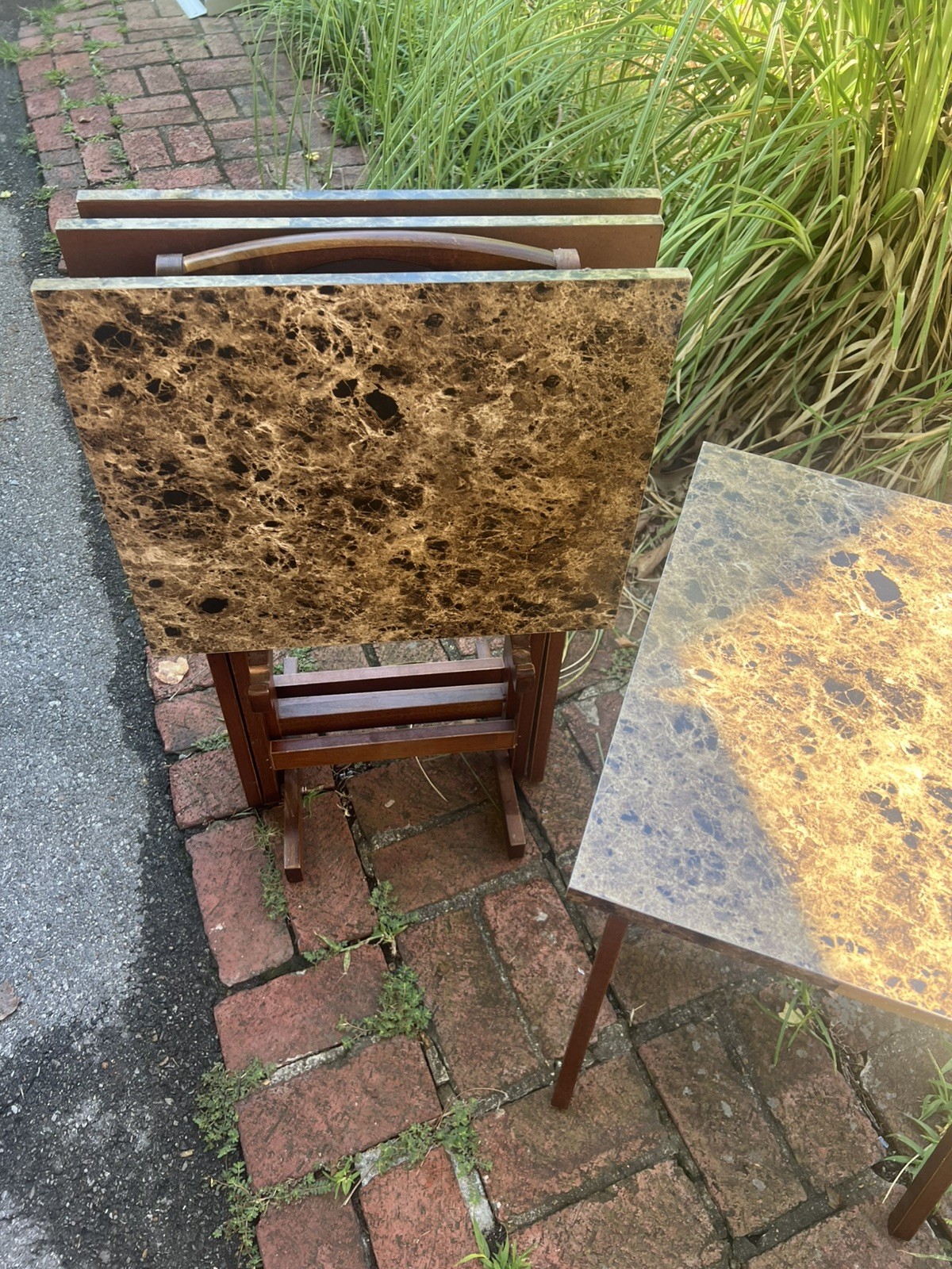 Wood Folding Living Room Table