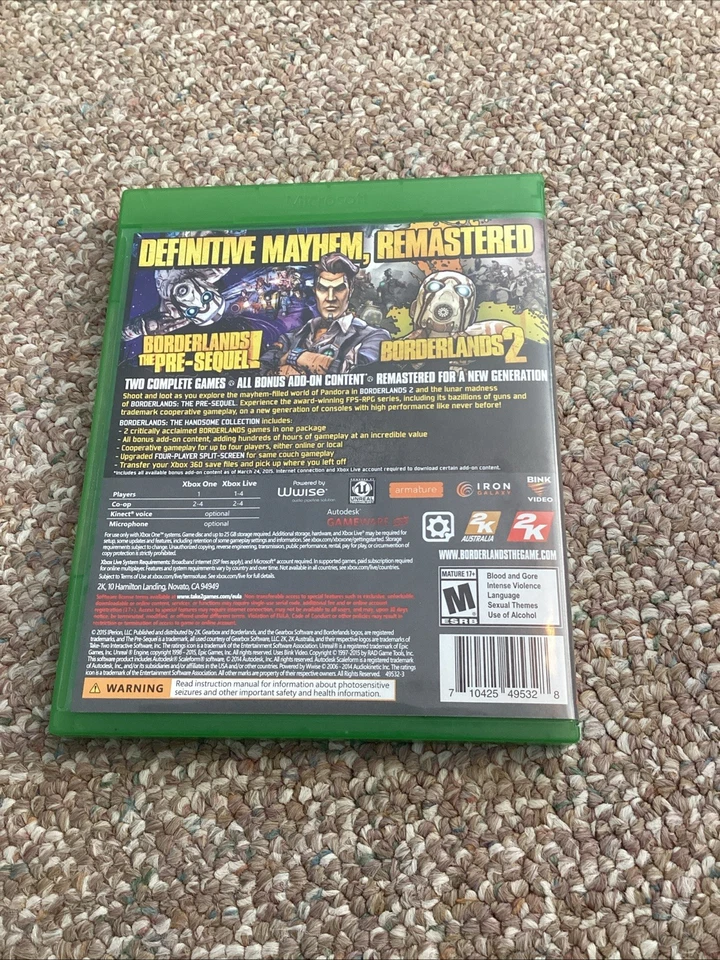 Borderlands: The Handsome Collection (Microsoft Xbox One, 2015) - Imagem 2 de 2