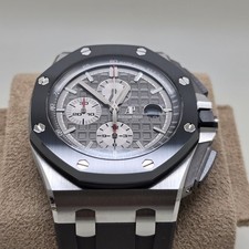 AUDEMARS PIGUET ROYAL OAK OFFSHORE 26400IO TITANIUM WATCH 44 MM(MINT & ORIGINAL) 9