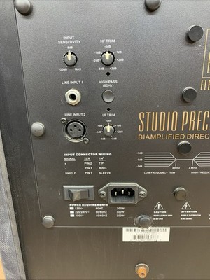 Event ASP8 Studio Precision 8 Active Studio Monitor - Pair - Piano