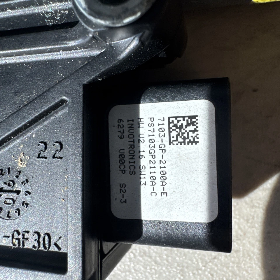 2007 Pontiac Grand Prix Power Roof Sunroof Motor Assembly PBT-GF30 Foto 3 de 4