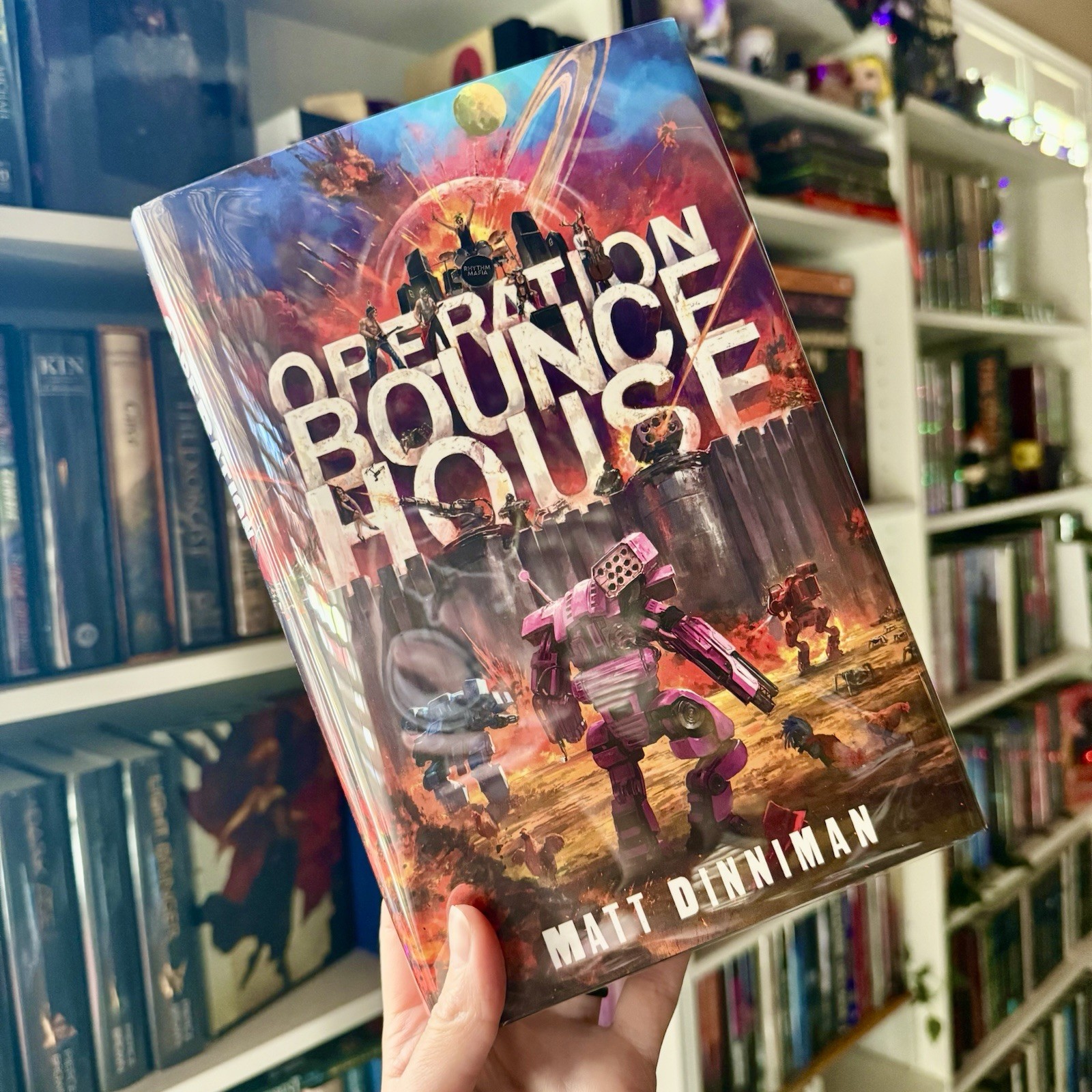 Operation Bounce House Matt Dinniman Hand Signed Broken Binding Hardcover