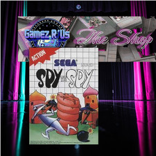 Spy vs. Spy (Sega Master System) Sega Card Complete In Box Tested Working!!!