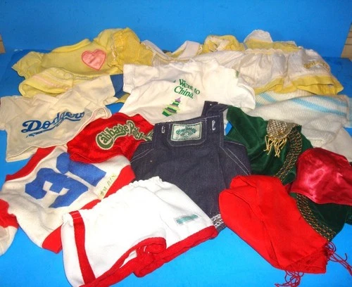 Vtg Lot Coleco Cabbage Patch Doll Clothes 13 pcs All Tagged