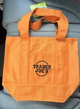 Limited TRADER JOE'S Mini Halloween Canvas Tote Bag Set Of 4