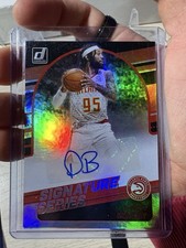 Panini 2020-21 Donruss DeAndre' Bembry Signature Series Autograph #SG-DAB Hawks