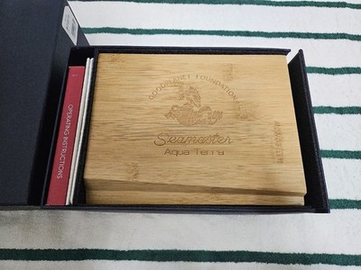 OMEGA Good Planet Aqua Terra 231.91.39.21.04.001 Wooden Box Case