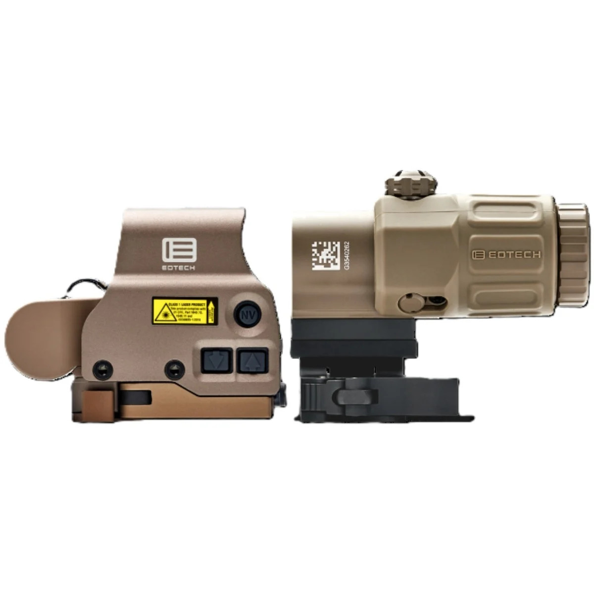 EOTech EXPS3-0 Holographic Sight with G33 Magnifier - Tan