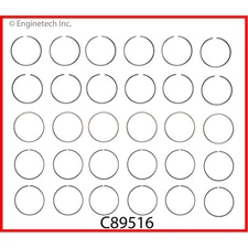 Enginetech Engine Piston Ring Set C89516-STD; 89.50mm Bore