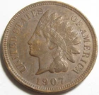 1907 Indian Head Cent - #11444-43