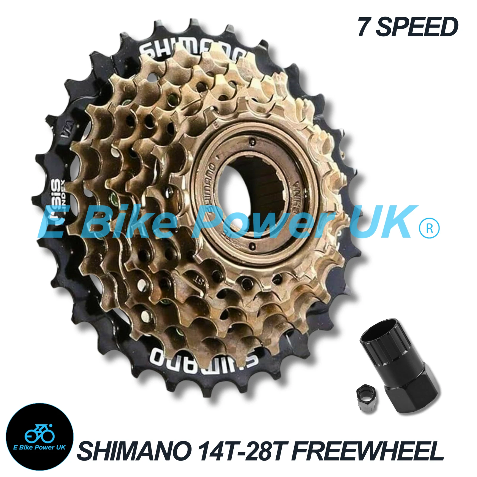 SHIMANO 14T-28T FREEWHEEL