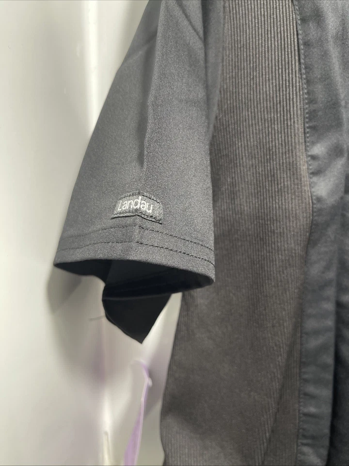 Blusa Médica Landau Proflex Negra Nueva con Etiquetas Talla XLG Foto 4 de 4