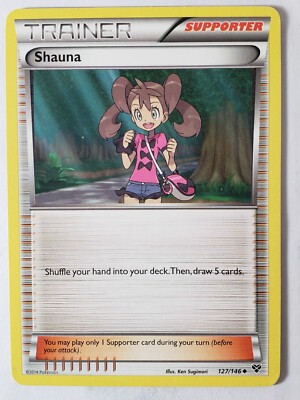 Shauna 127/146 LP - XY Base Set Pokemon Card - $2 Combined Shipping | eBay