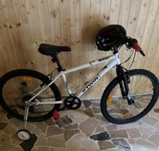 Bici da bambino bicicletta 16 pollici per bimbo 3 10 anni CON ROTELLE regolabile