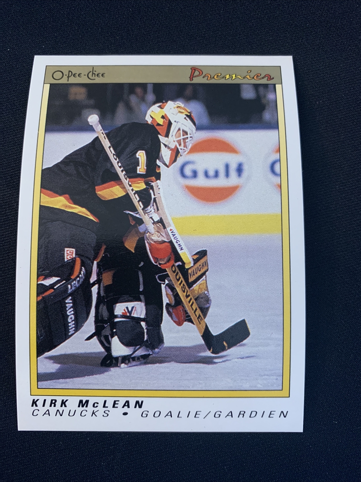 1990-91 OPC Premier #70 Kirk McLean