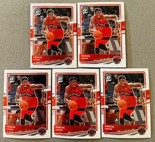5 Lot 2020-21 Panini Donruss Optic Basketball #103 Pascal Siakam Base Raptors