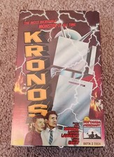 Kronos Betamax Tape RARE Horror Nostalgia Merchant Beta NOT VHS