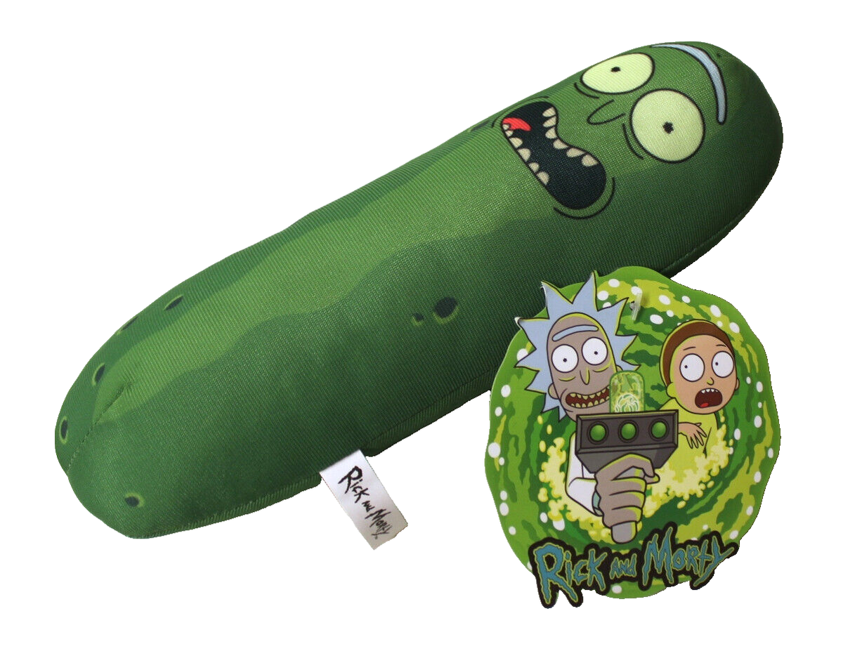 Adult Swim Rick and Morty Pickel Rick Plush 9.5 Inch | eBay