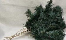 6 New Artificial 18½" Pine Needle Pick Stem Branch 181019