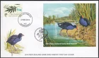 NEW ZEALAND 2014 Game Bird Habitat $10 Pukeko M/S on FDC