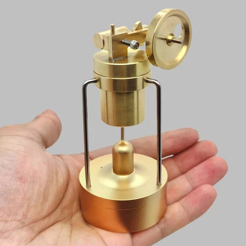EngineXpert M16 Micro Live Steam Engine Kit - Brass & Stainless Steel