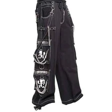 Jeans Apocalyptic Punk Trip Pants Emo Pant/ICP UNISEX Trip Pants/USA