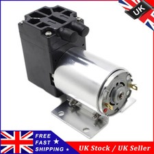 New DC12V 10W Mini Vacuum Pump Negative Pressure Air Suction Pump 12L/min -75kpa
