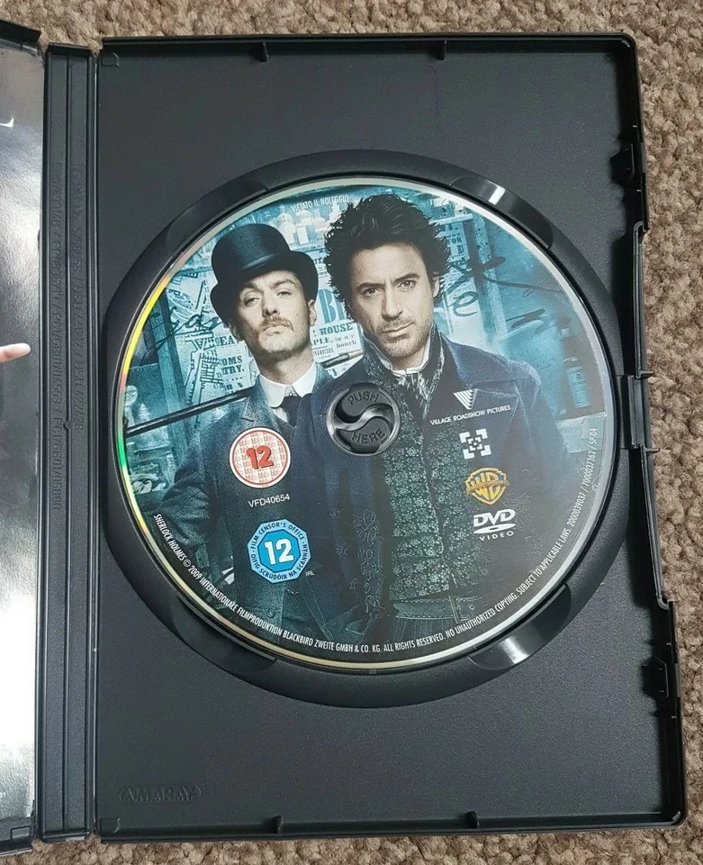 Sherlock holmes and Sherlock Holmes A Game of Shadows DVD Bundle (×2 DVD's) - Image 4 of 4